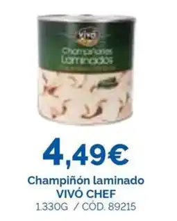 Dialsur Cash & Carry Vivó Chef champiñón laminado oferta
