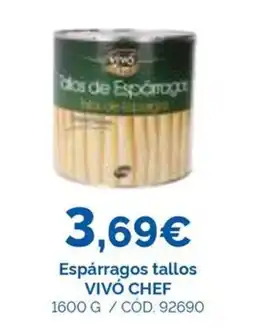 Dialsur Cash & Carry Vivó Chef espárragos tallos oferta