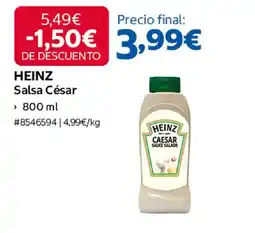 Costco Heinz salsa césar oferta