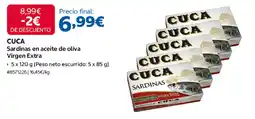 Costco Cuca sardinas en aceite de oliva virgen extra oferta