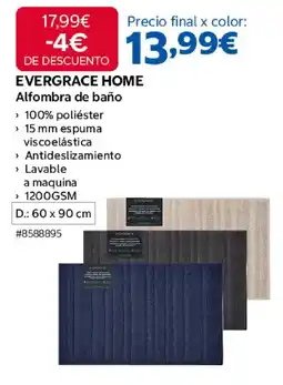 Costco Evergrace Home Alfombra de baño oferta