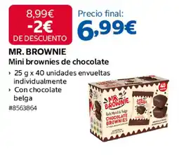 Costco Mr. Brownie mini brownies de chocolate oferta