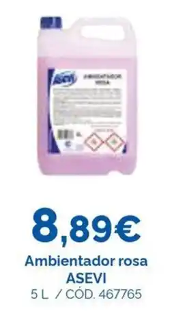 Dialsur Cash & Carry Asevi ambientador rosa oferta