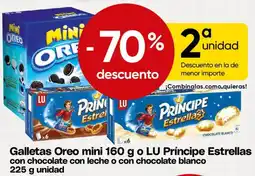 FROIZ Oreo mini lu príncipe estrellas oferta