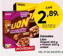 FROIZ Nestlé Lion Proteína oferta