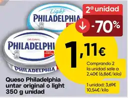 FROIZ Philadelphia queso untar original o light oferta