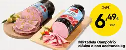 FROIZ Campofrío mortadela clásica o con aceitunas oferta