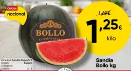 FROIZ Bollo sandía oferta