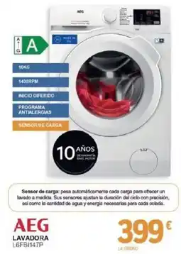 E.Leclerc AEG lavadora L6FBM147P oferta