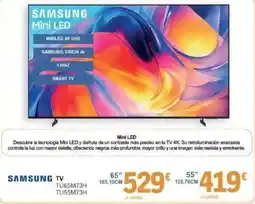 E.Leclerc samsung tv tu65m73h tu55m73h oferta
