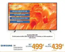 E.Leclerc Samsung tv tq50qn70h tq43qn70h oferta