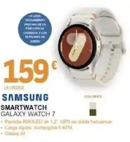E.Leclerc Samsung smartwatch galaxy watch 7 oferta