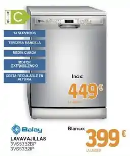 E.Leclerc Balay lavavajillas 3vs5332bp 3vs5332ip oferta