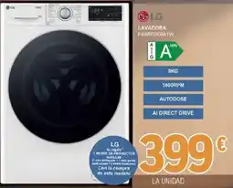 E.Leclerc LG lavadora F4WR5509A1W oferta