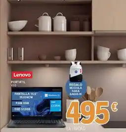 E.Leclerc Lenovo portátil v15 oferta
