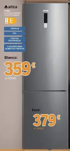 E.Leclerc Artica combi cooltech188ebm cooltech188eim oferta