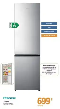 E.Leclerc Hisense combi rb440n4aca oferta