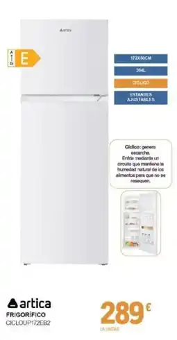 E.Leclerc artica frigorifico cicloup172eb2 oferta