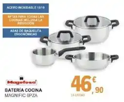 E.Leclerc Magefosa batería cocina magnific 6pza oferta