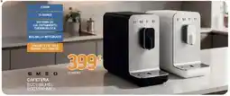E.Leclerc SMEG cafetera BCC11BLMEU BCC11WHMEU oferta