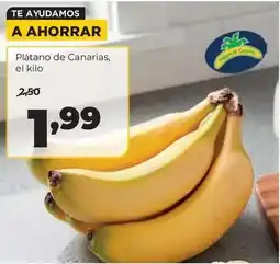 Alimerka Platano de canarias oferta