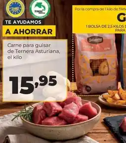 Alimerka Asturiana - carne para guisar de ternera oferta
