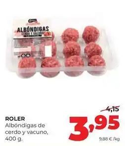 Alimerka Roler - albondigas de cerdo y vacuno oferta