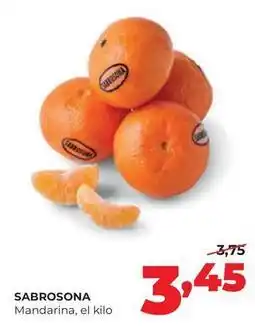 Alimerka Sabrosona - mandarina oferta