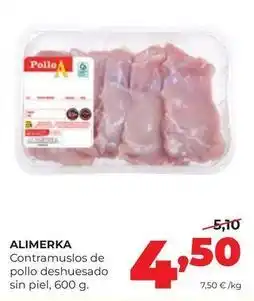 Alimerka Alimerka - contramuslos de pollo deshuesado sin piel oferta