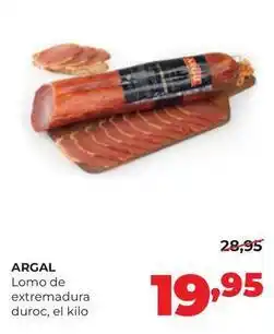 Alimerka Argal - lomo de extremadura duroc oferta