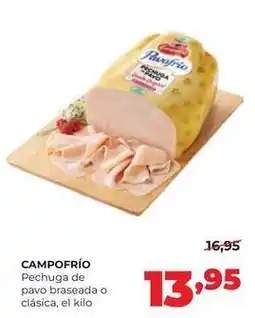Alimerka Campofrío - pechuga de pavo braseada o clásica oferta