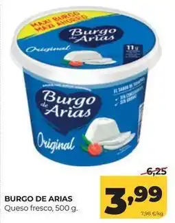 Alimerka Burgo de arias - queso fresco oferta