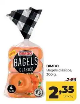 Alimerka Bimbo - bagels clasicos oferta