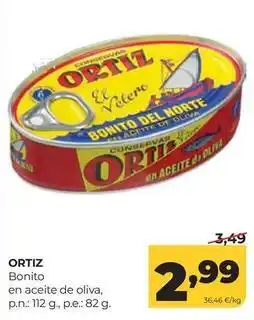 Alimerka Ortiz - bonito en aceite de oliva oferta