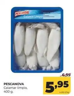 Alimerka Pescanova - calamar limpio oferta