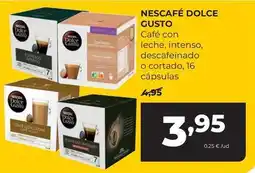 Alimerka Nescafé - cafe con leche, intenso, descafeinado o cortado, 16 capsulas oferta