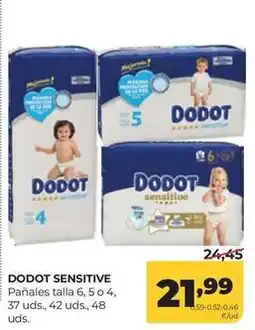 Alimerka Dodot - sensitive oferta