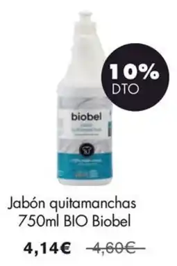 NaturaSí Biobel jabón quitamanchas oferta