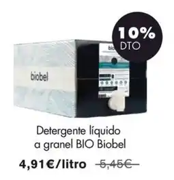 NaturaSí Biobel detergente líquido a granel bio oferta