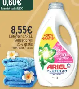 Coaliment Ariel detergent sensaciones oferta