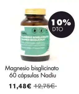 NaturaSí Nadiu magnesio bisglicinato oferta
