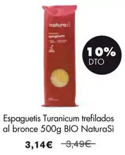 NaturaSí NaturaSi espaguetis oferta