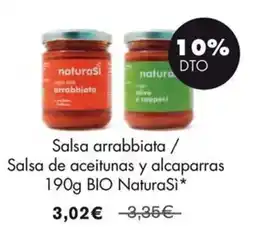 NaturaSí NaturaSi salsa arrabbiata / salsa de aceitunas y alcaparras oferta