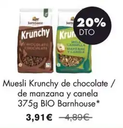 NaturaSí Barnhouse Muesli Krunchy oferta