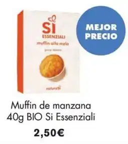 NaturaSí Si Essenziali muffin alla mela oferta