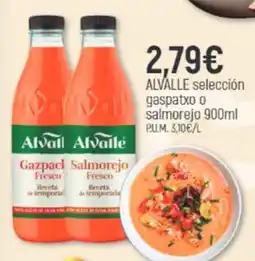 Coaliment Alvalle selección gazpacho o salmorejo oferta