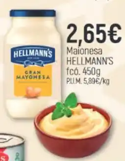 Coaliment Hellmann's gran mayonesa oferta