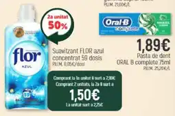 Coaliment flor suavitzant azul oferta