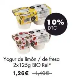 NaturaSí Yogur de limón / de fresa oferta