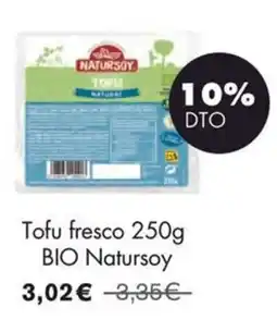 NaturaSí Natursoy tofu fresco oferta